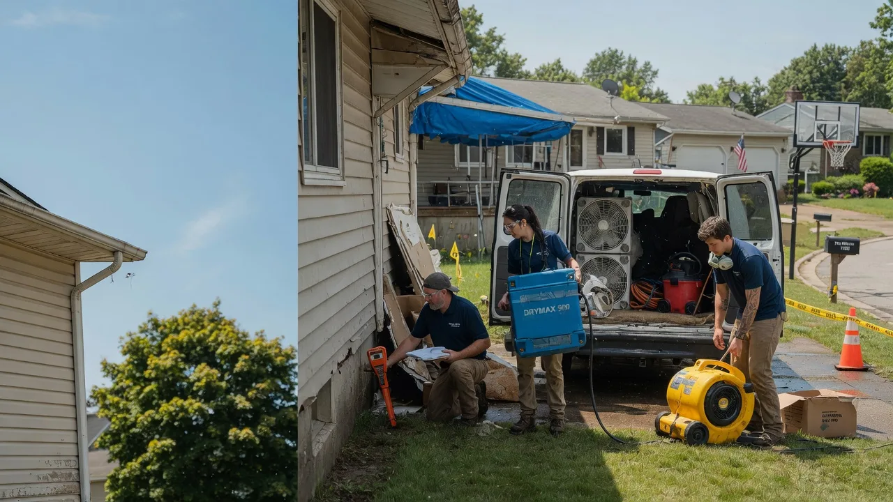 Ceiling Leak Cleanup in Maple Plain, MN near me